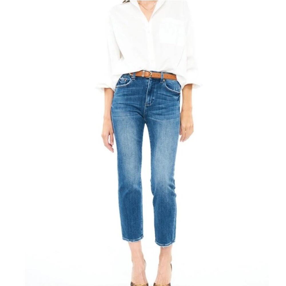 Pistola Monroe Crop High Rise Cigarette Slim Jeans size 27
